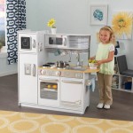 Bucatarie Alba de joaca Uptown White Play Kitchen  Kidkraft